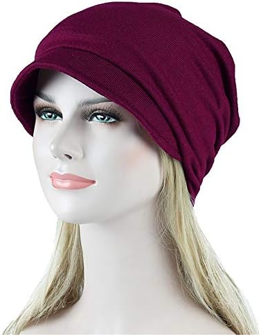 Дамски мешковатая мека шапка-бини с припокриване, камуфляжный женски шал, мюсюлмански тюрбан, еластична шапка за коса
