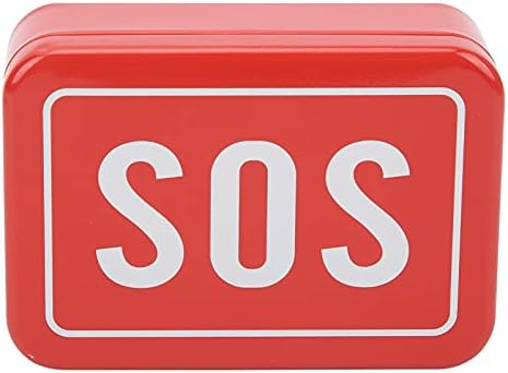 Кутия за аварийно оборудване SALUTUY, кутия SOS Атрактивен цвят, лесен за почистване, преносима за нощуване на открито
