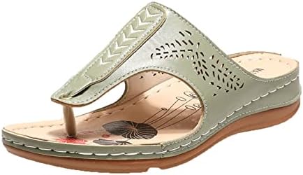 USYFAKGH/ Дамски Сандали-Чехли; Лятна Удобни Обувки За Танкетке; Плажни Дишащи Сандали-пързалка С отворени пръсти