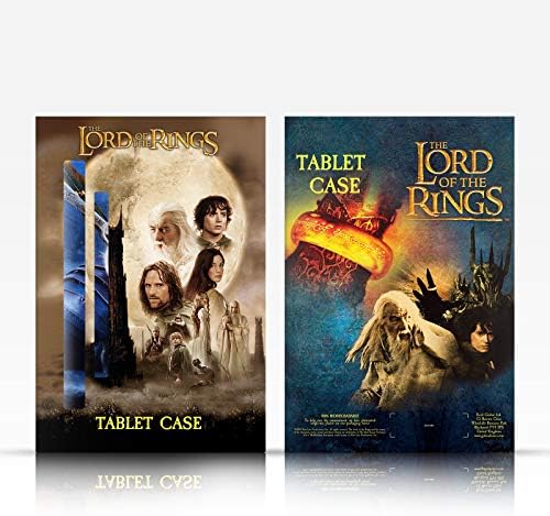 Дизайн на своята практика за главата Официално Лицензиран The Lord of the Rings The Two Towers Фродо и Сам Рисунка герои Мек Гелевый калъф е Съвместим с Kindle 10-то поколение (2019)