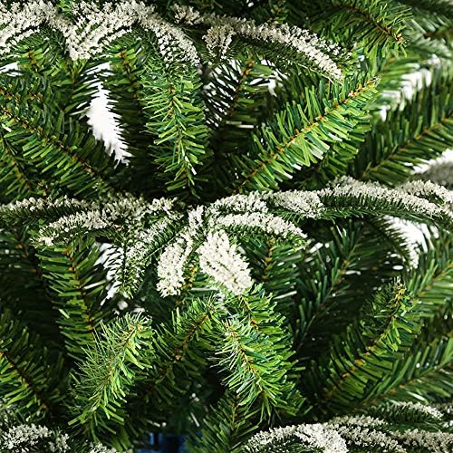 Изкуствена Коледна Елха от PVC DULPLAY, Неосвещенная, Навесная Коледно Дърво с Метална стойка, Сгъваема за Празнична украса -5 фута (150 см)
