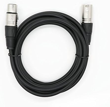 Кабели за професионално аудиомикрофона Dremake - 3-пинов XLR към 3-пинов конектори XLR Цветни Кабели - 10 ' Балансиран змия кабел