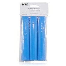 Свиване тръба NTE Electronics 47-25606-BL, с двойни стени и лепило, Коефициент на свиване на 3: 1, Диаметър 1 , дължина-6, синьо (опаковка от 3 броя)