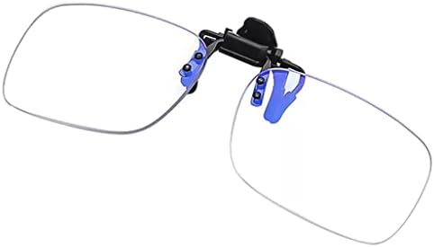 TFIIEXFL -Леки Очила за четене с клипсой, Откидывающиеся нагоре и надолу, Без Увеличително стъкло, лесно и удобно в переноске, подходящ