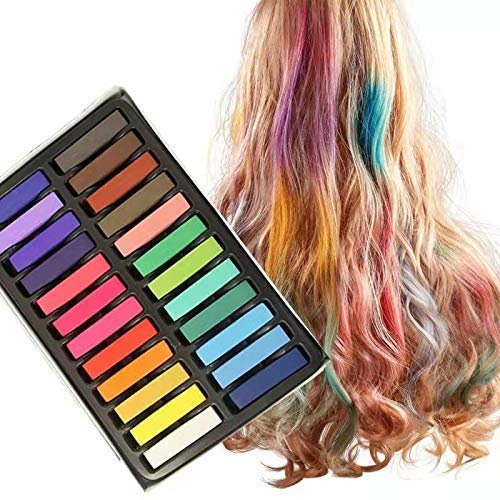 Това са пастелите за коса за деца и домашни любимци, Временна Боя за коса за кучета, 24 Цветове, Моющаяся Боя за коса, са най-Добрият