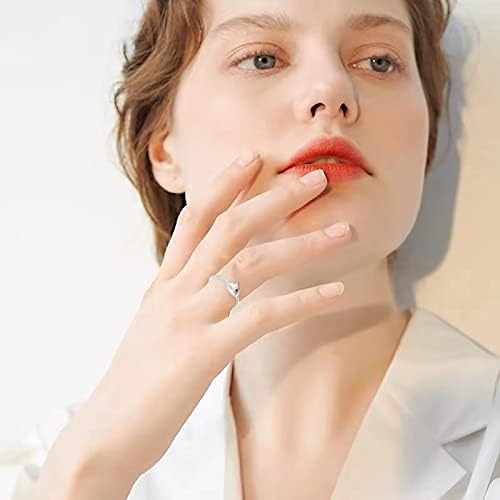 Тревожни пръстени за тийнейджъри, индивидуално пръстен със заек, прост и елегантен дизайн, подходящ за всички случаи, женски пръстен