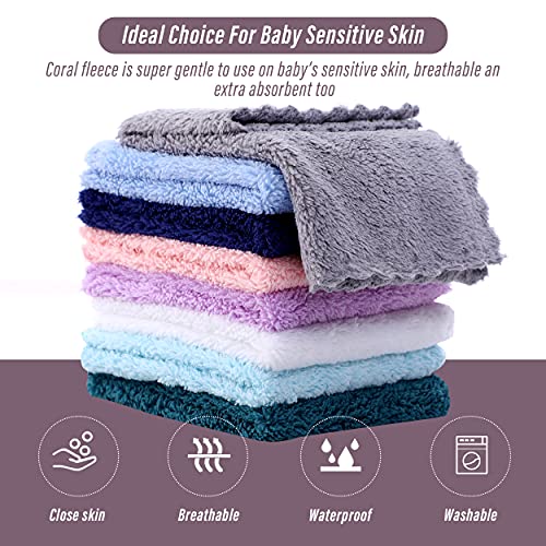 24 Опаковки, детски мочалок - Ультрамягкие Абсорбиращи Кърпички за миене на бебета и Новородени, Внимателно да въздействат върху
