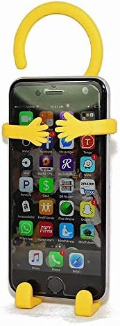 Държач и поставка за телефон Bondi Flex - Регулируем Гъвкав Силиконов калъф, Подвесное скоба за кола, Съвместим с iPhone, 7, 7 Plus,