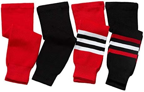 Пъстри плетени хокей чорапи серия EALER HSK от младши до висши