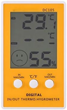 XJJZS Вътрешен Външен LCD Дигитален Термометър за Измерване на Влажност, Температура, Влагомер за Диагностика на метеорологични