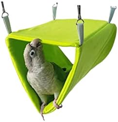 Зеленият Цвят bird ' s Nest Къща Хамак Окачен само Кафяв цвят, Клетка за Зяблика Пухкави Плюшени Птици Хижа Рай за Хамстер, Папагал