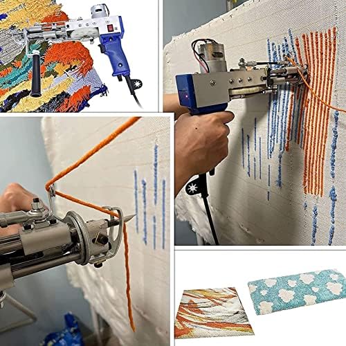Ръчно вышивальная машина QFFL, Електрически Пистолет за Тафтинга Килими, Инструменти за производство на килими с петлевым дрямка