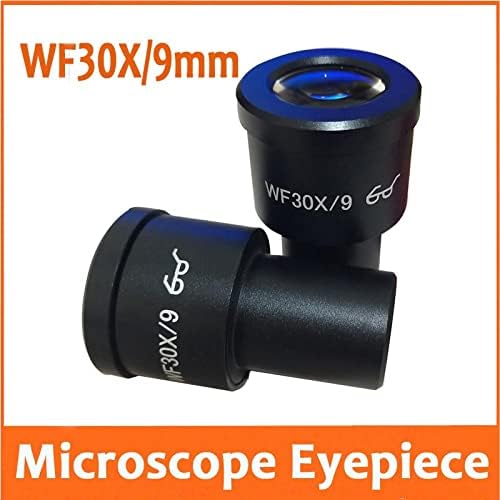 Аксесоари за микроскоп WF30X 9 мм с Висока окулярная точка 30X Окуляр Обектив за двухмикроскопического микроскоп 23,2 мм Лабораторни