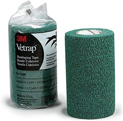 Перевязочная лента 3M Vetrap® 4, Хънтър Green 4 x 5 ярда, 2 опаковки