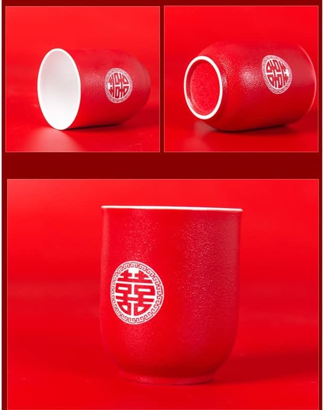 YXBDN Набор от чаени саксии от битова Керамика, индивидуален набор от чаени съдове и чаши, Аксесоари за Чайна церемония, Чай комплекти
