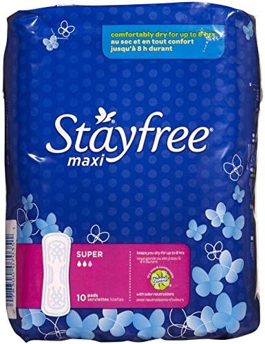Подложки Maxi Stayfree, Супер - 10 карата