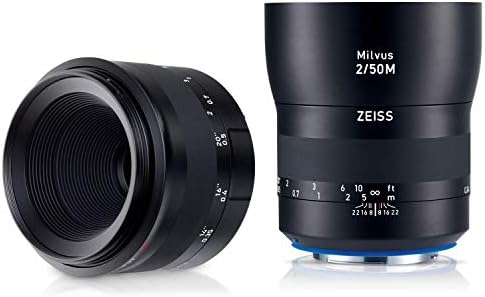 Полнокадровый обектив ZEISS Milvus 50mm f/2 за Canon EF-Mount ЗЕ, черен