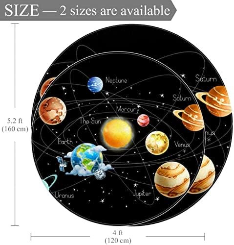 LLNSUPPLY Голям Размер на 5 Метра през Цялата Детски Игри Мат космоса на Планетата Уран Детски Мат Мат Нескользящий Детски Килим