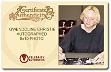 Гвендолин Кристи с автограф от Междузвездни войни: Пробуждане сила 8x10 Капитан Фазма Командир на Мисията Снимка