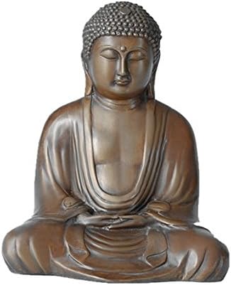 Топеркин Изправени Бронзова Статуя на Буда Будистка Скулптура TPFX-B56