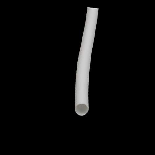 X-DREE 26,2 Фута Дължина 1,5 мм, Вътрешен диаметър Изолирано свиване тръба Ръкав Метална обвивка, Бяла (26,2 инча дължина 1,5 мм