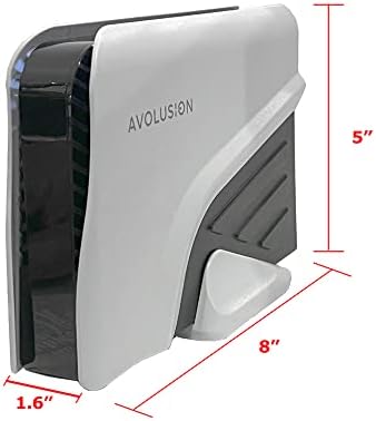 Външен слот твърд диск Avolusion PRO-Z Series, 3TB, USB 3.0 геймърска конзола PS5 (бял) - гаранция 2 години