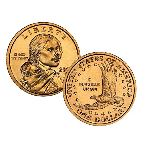 2006 P, D Набор от монети индианци (сакагавея/Gold) в 2 долара, Без да се прибягва
