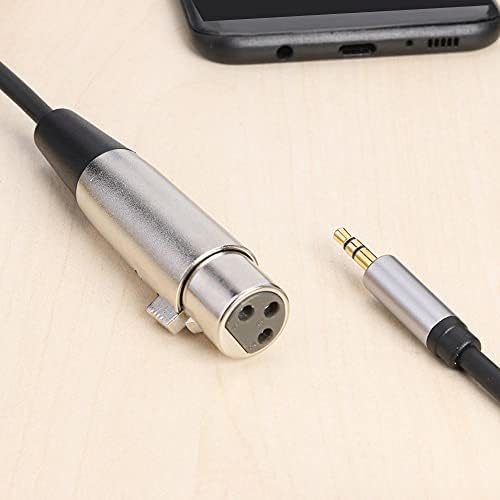 3-пинов аудио кабел XXXDXDP с вход от 3,5 мм до 1/8 от инча, за плавно свързване с антикоррозийным жак-удлинителем стереоадаптера