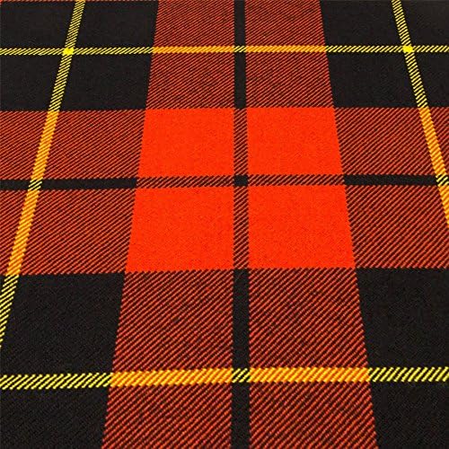 I LUV ООД 16 унции Текстилен Материал Уолъс Red Старата Шотландка Тежък, Теглото на 1 метър