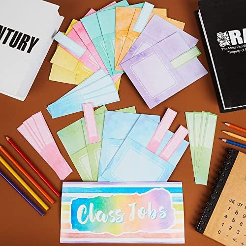 75 Парчета Черна Дъска реклами Цветни Класни работи Pocket набор от Диаграми Помощник на учителя Декор на Класната дъска Украса